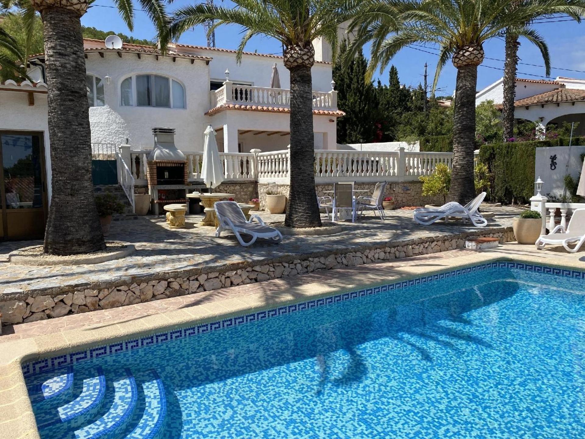 Villa Ferienhaus Mit Privatpool Fuer 8 Personen Ca 165 Qm In Calp, Valencia Costa Blanca Exterior foto